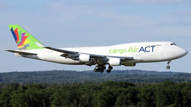 TC-ACF:Boeing 747-400:ACT Havayollari A.S.